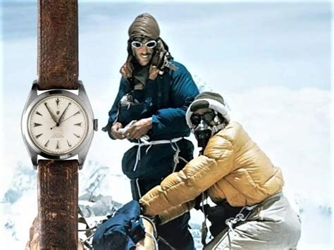 edmund hillary rolex size|rolex and mount everest.